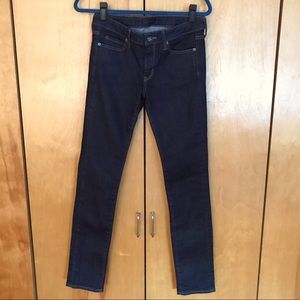 New Uniqlo Dark Denim Skinny Jeans